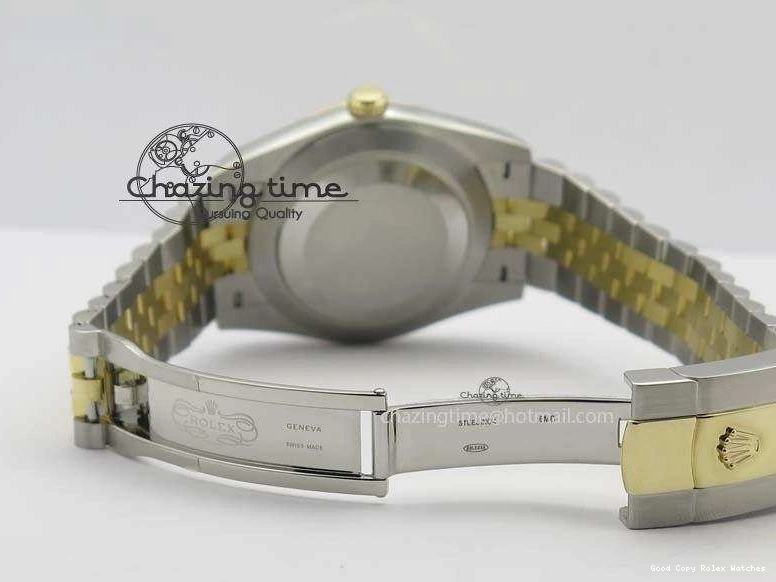 AAA Replica Watches A 3763 Colorful On 126333 Edition YG YG 1:1 Best YG Diamond Dial Jubilee SS Bracelet Wrapped 41mm Noob DateJust 0118